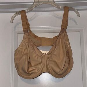 Plus size Elomi Beige Full Support nursing bra